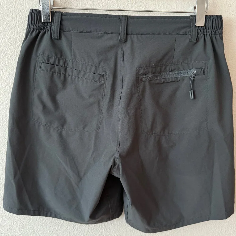oobe Charcoal Gray Hiking Walking Travel  Quick Dry Shorts Size 4‎
